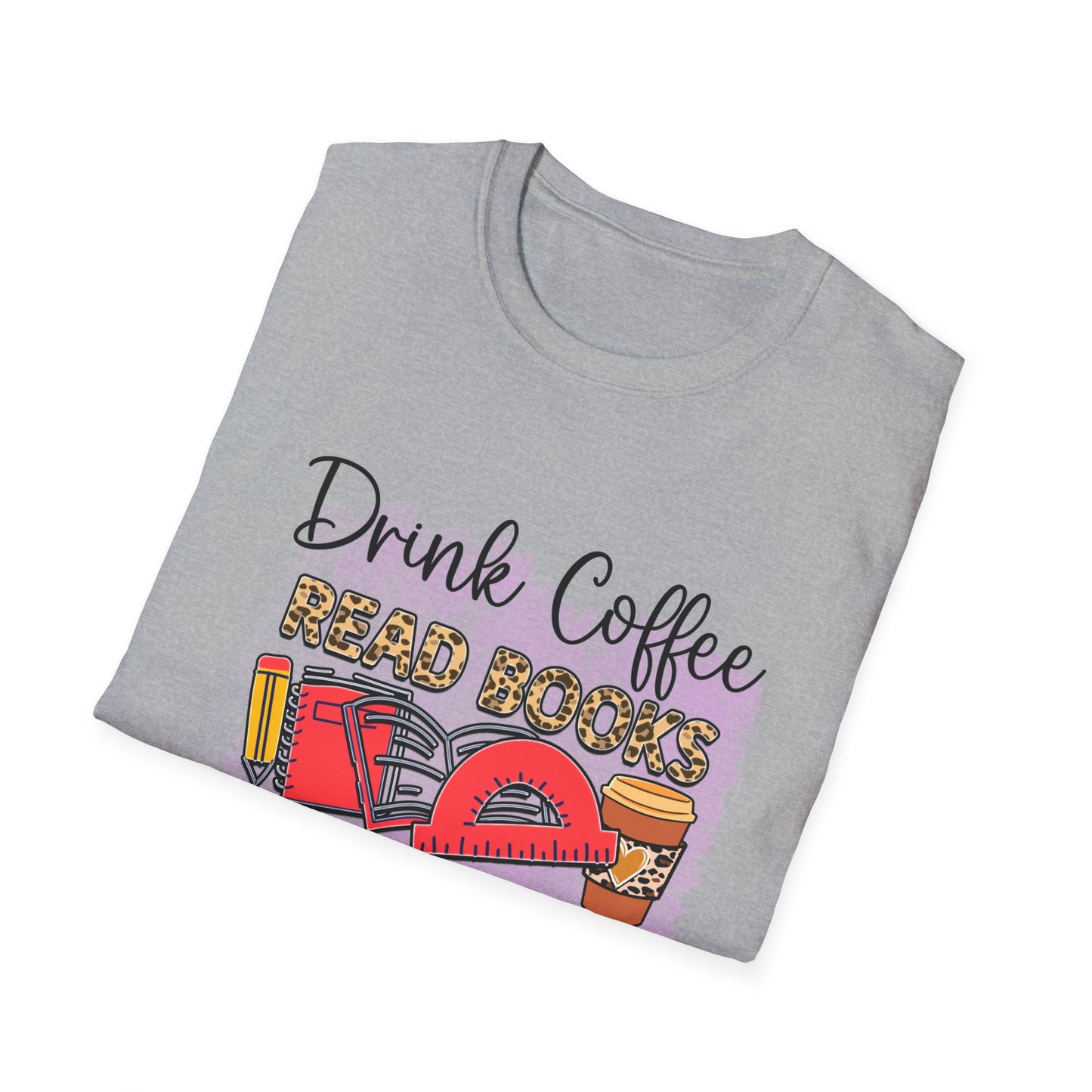 Coffee, Books, Happy T-Shirt