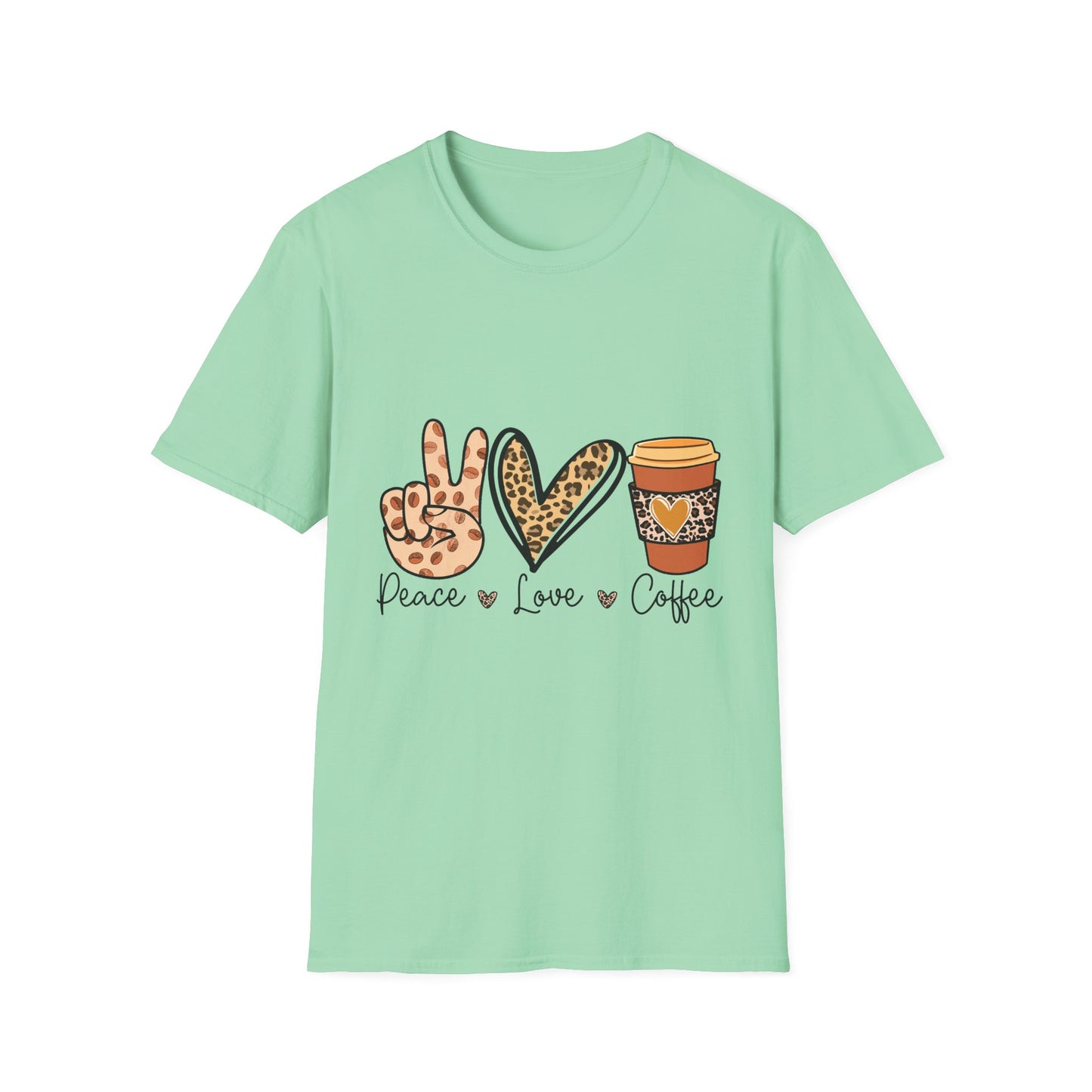 Peace, Love, Coffee T-Shirt