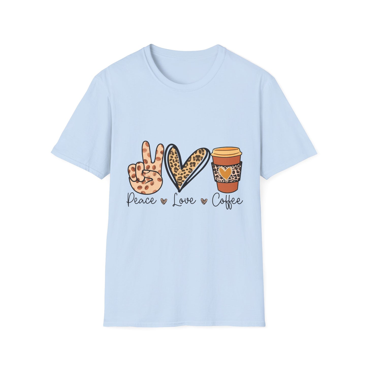 Peace, Love, Coffee T-Shirt