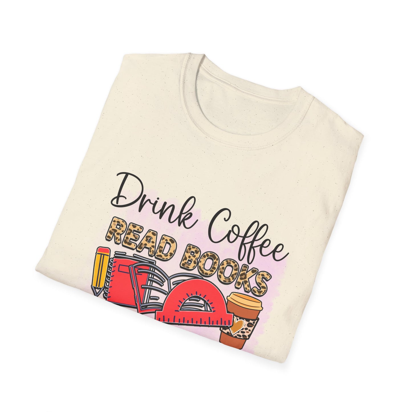 Coffee, Books, Happy T-Shirt