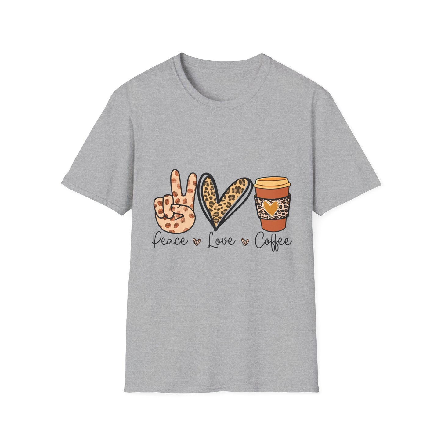 Peace, Love, Coffee T-Shirt