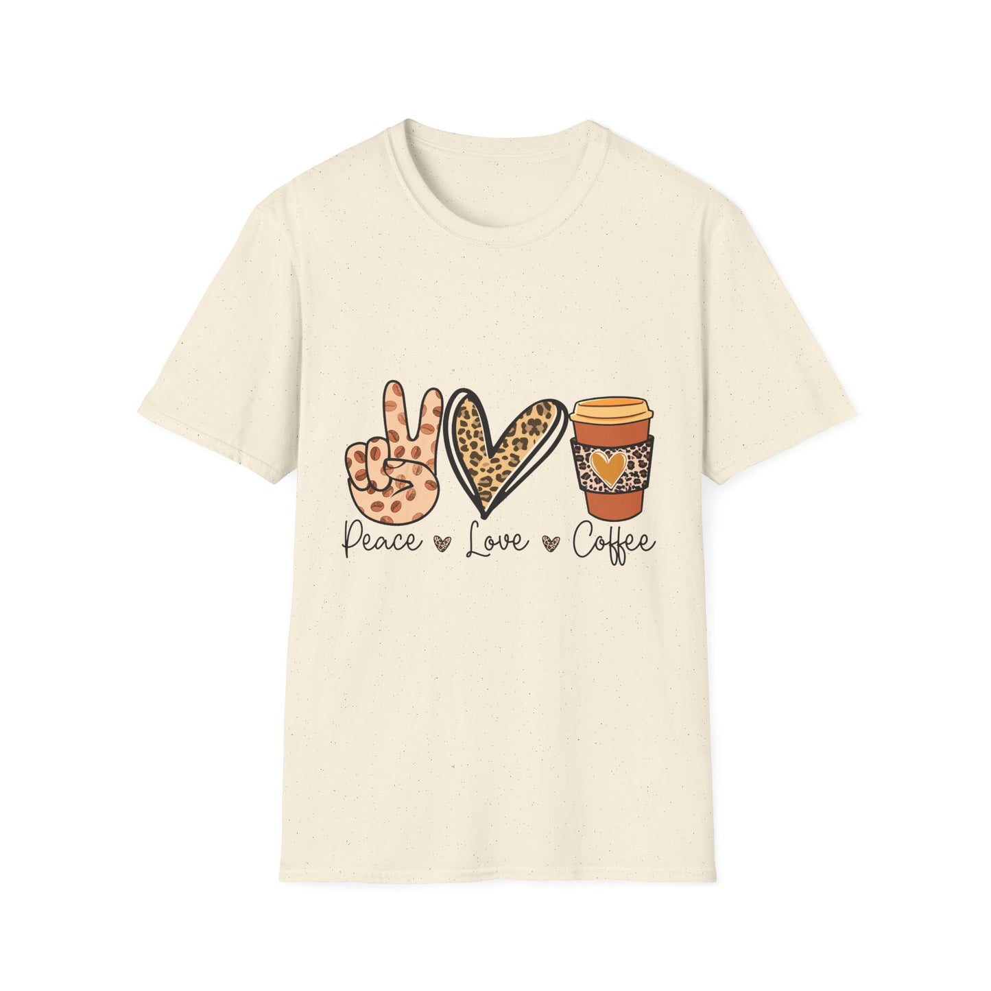 Peace, Love, Coffee T-Shirt